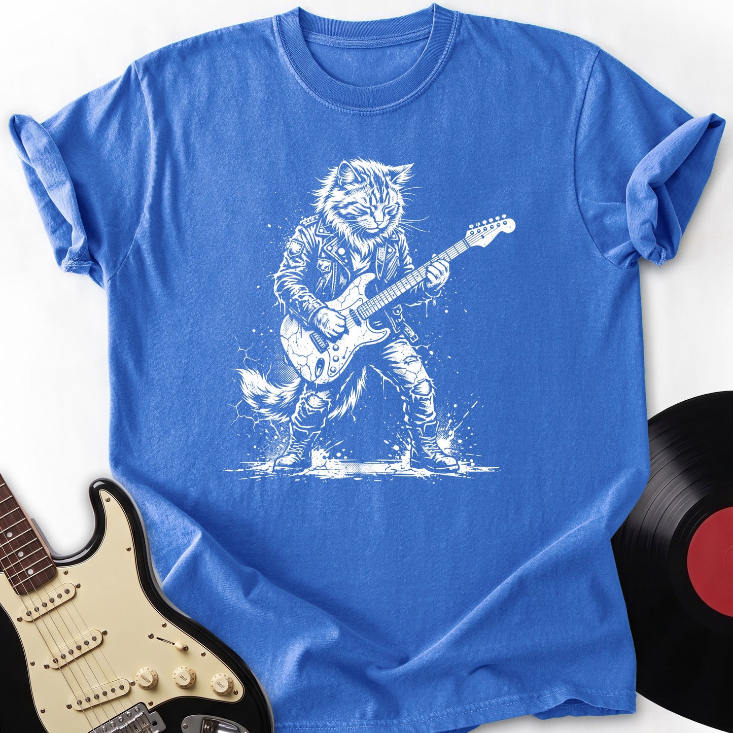 Rockstar Cat T-Shirt