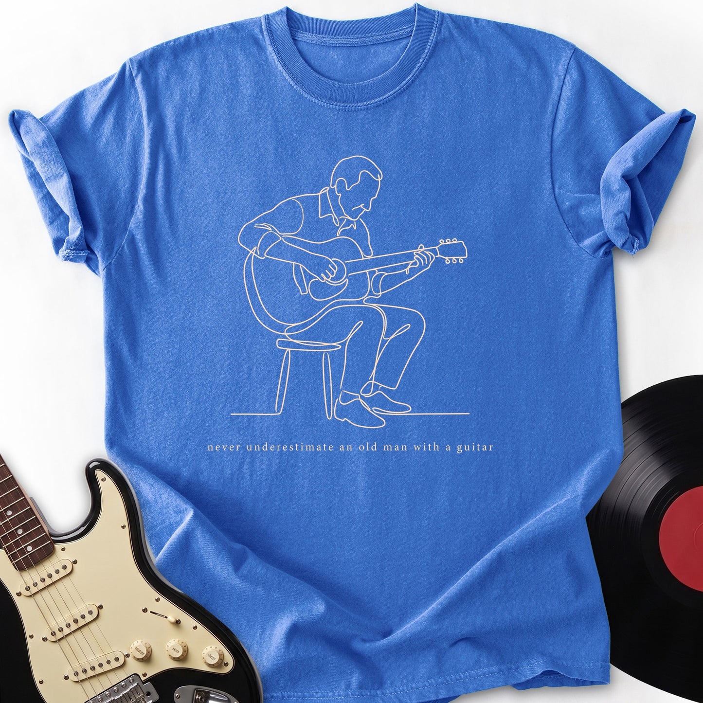 Men Guitar T-Shirt