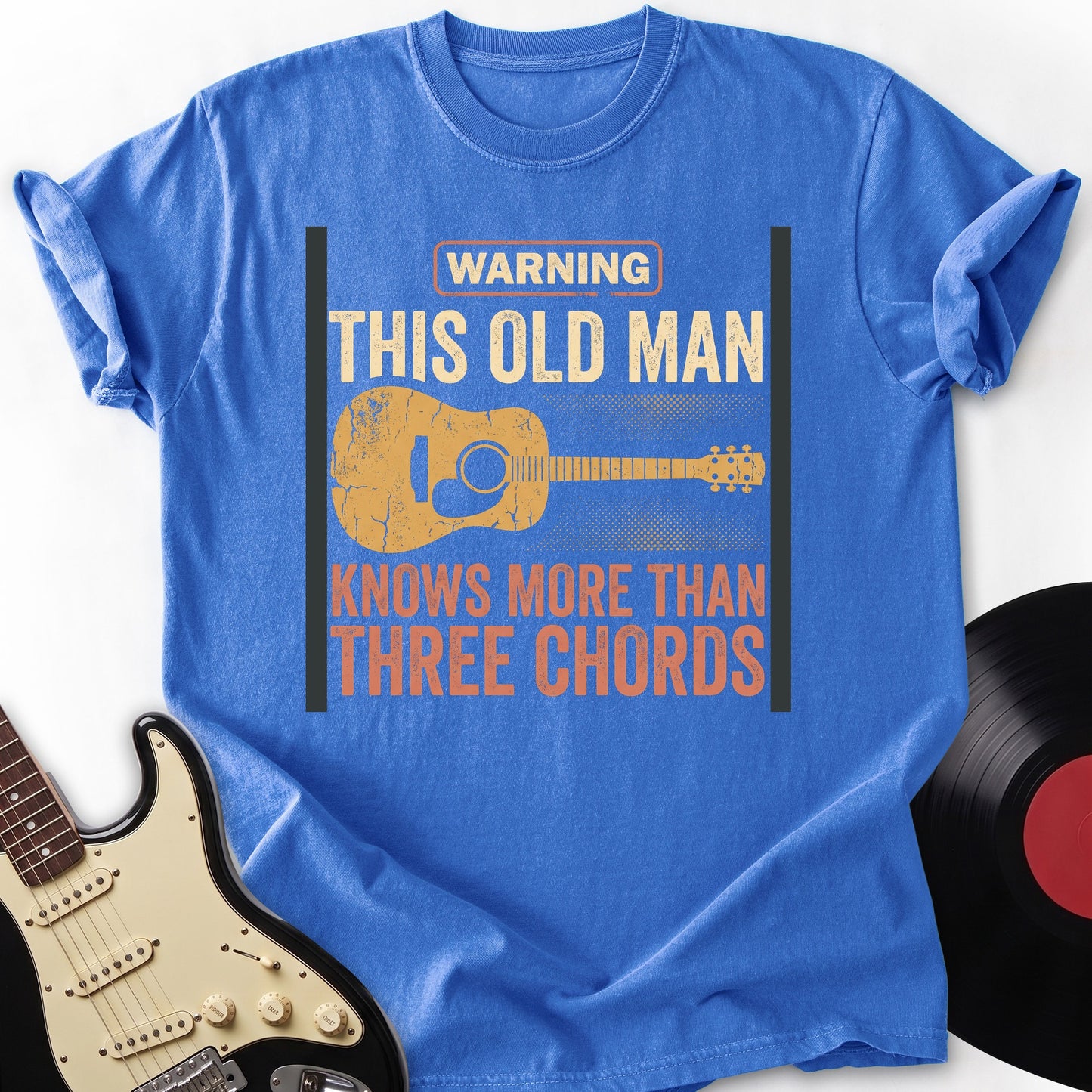 Old Man Three Chords T-Shirt