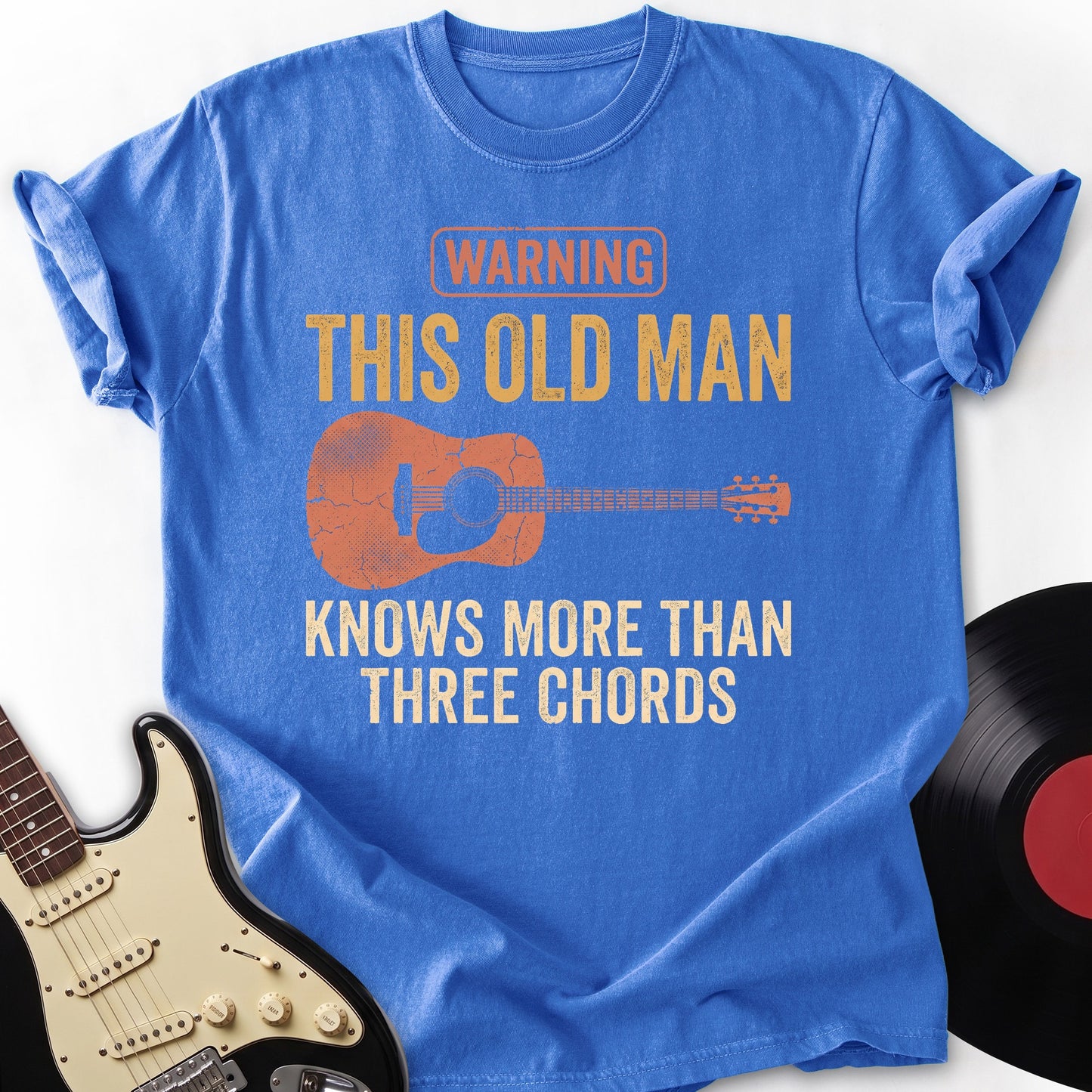Warning Old Man T-Shirt