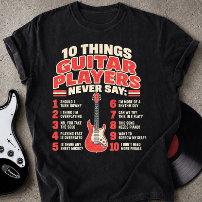 10 Things Funny T-shirt