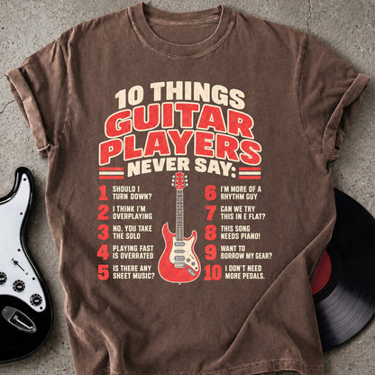 10 Things Funny T-shirt