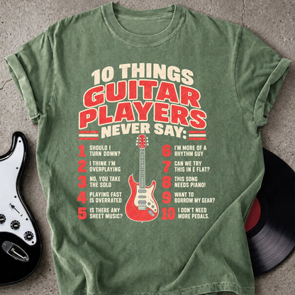 10 Things Funny T-shirt