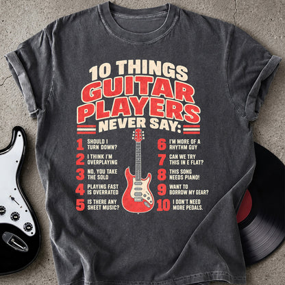 10 Things Funny T-shirt