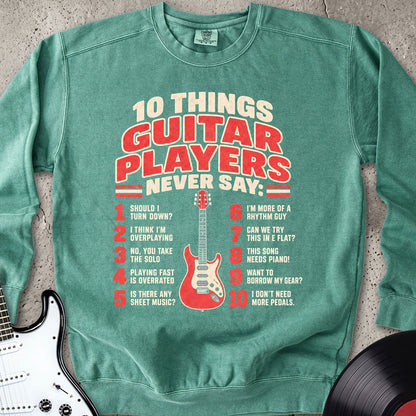10 Things Funny Sweatshirt