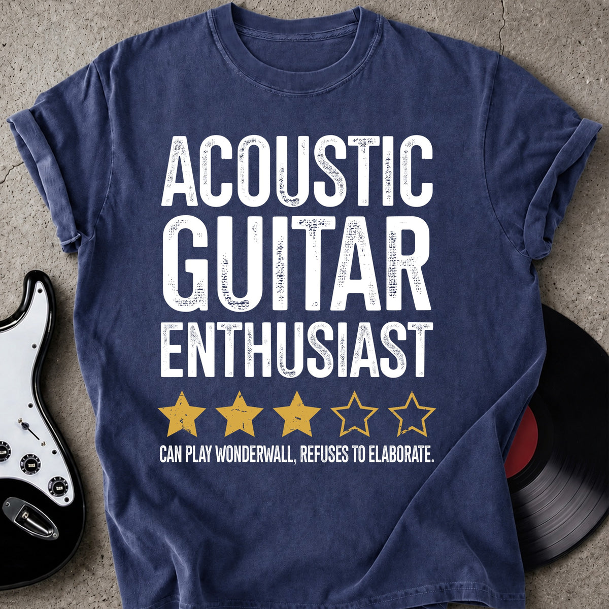 Acoustic Guitar Enthusiast T-shirt