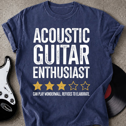 Acoustic Guitar Enthusiast T-shirt