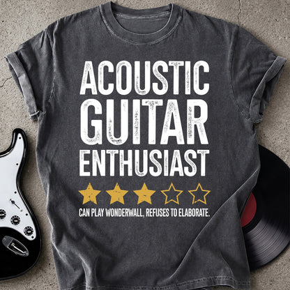 Acoustic Guitar Enthusiast T-shirt