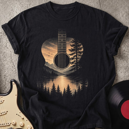 Amber Lake Guitar T-shirt