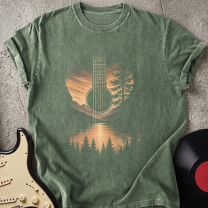Amber Lake Guitar T-shirt