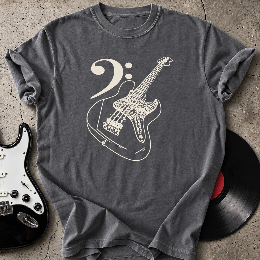 Bass Clef Lines T-Shirt