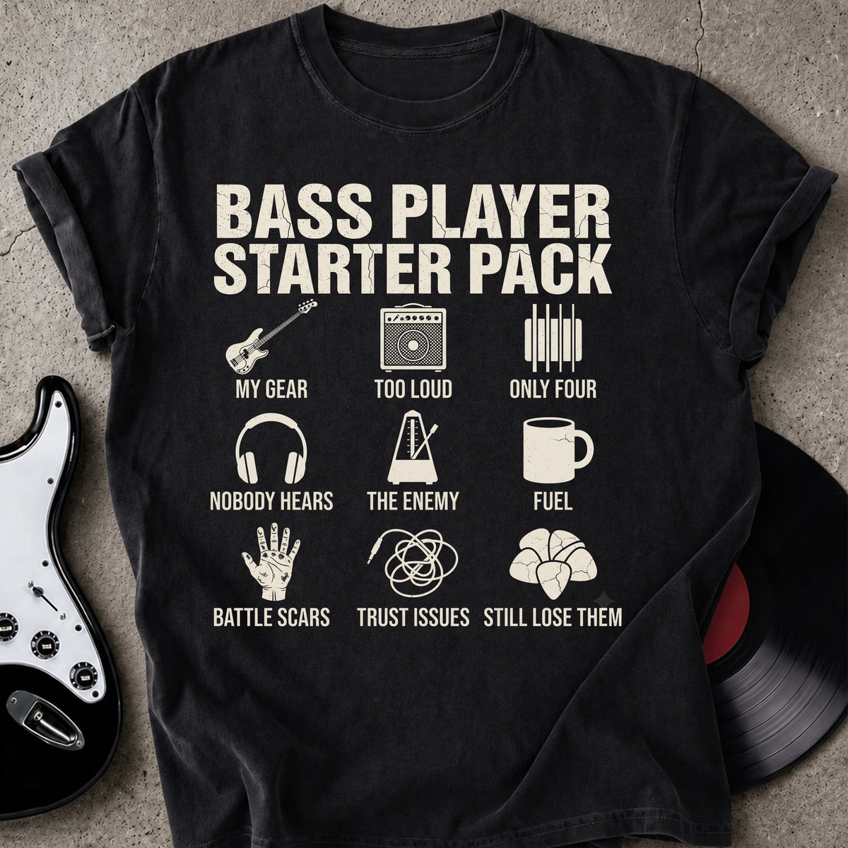 Bass Player Pack T-shirt
