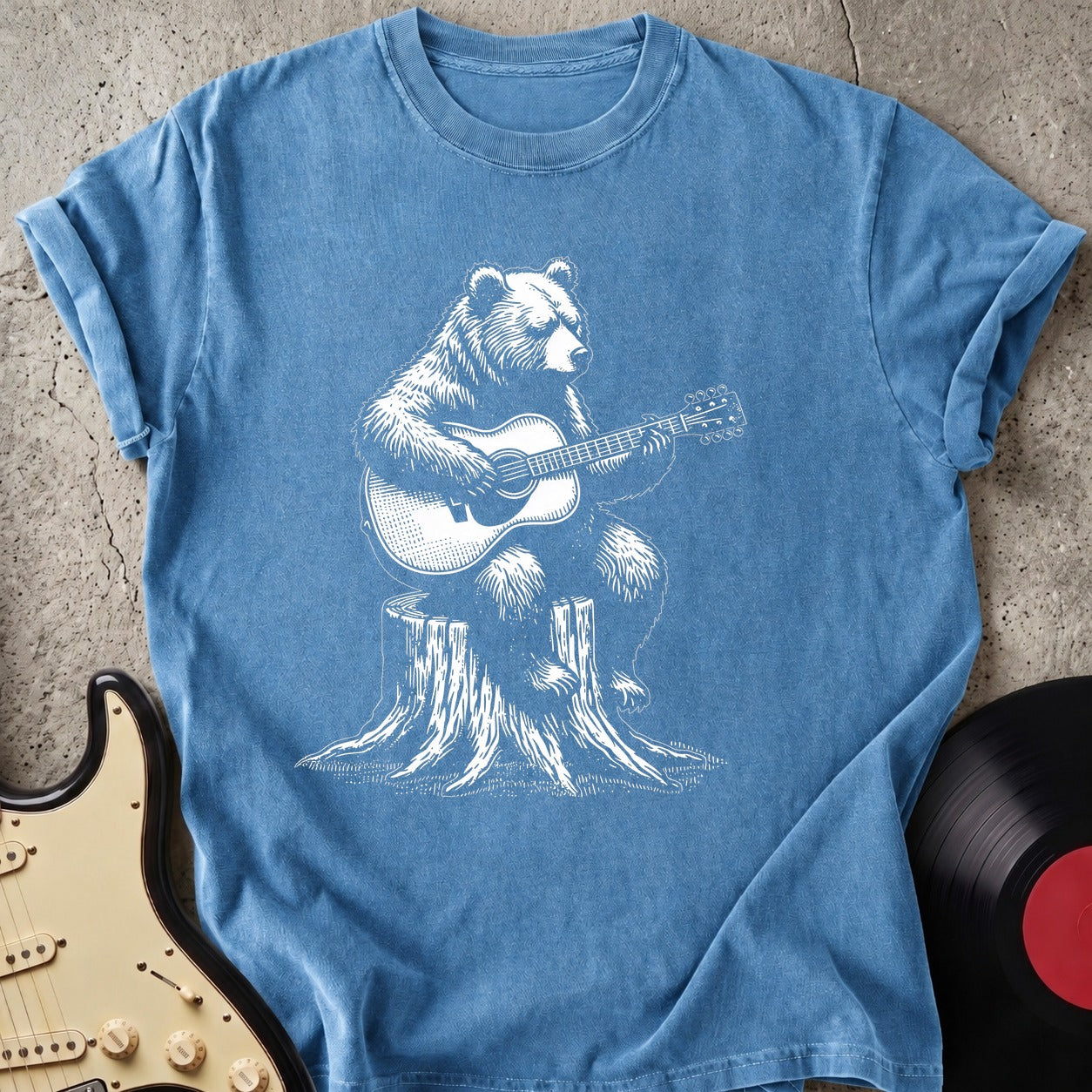Bear Guitarist T-shirt