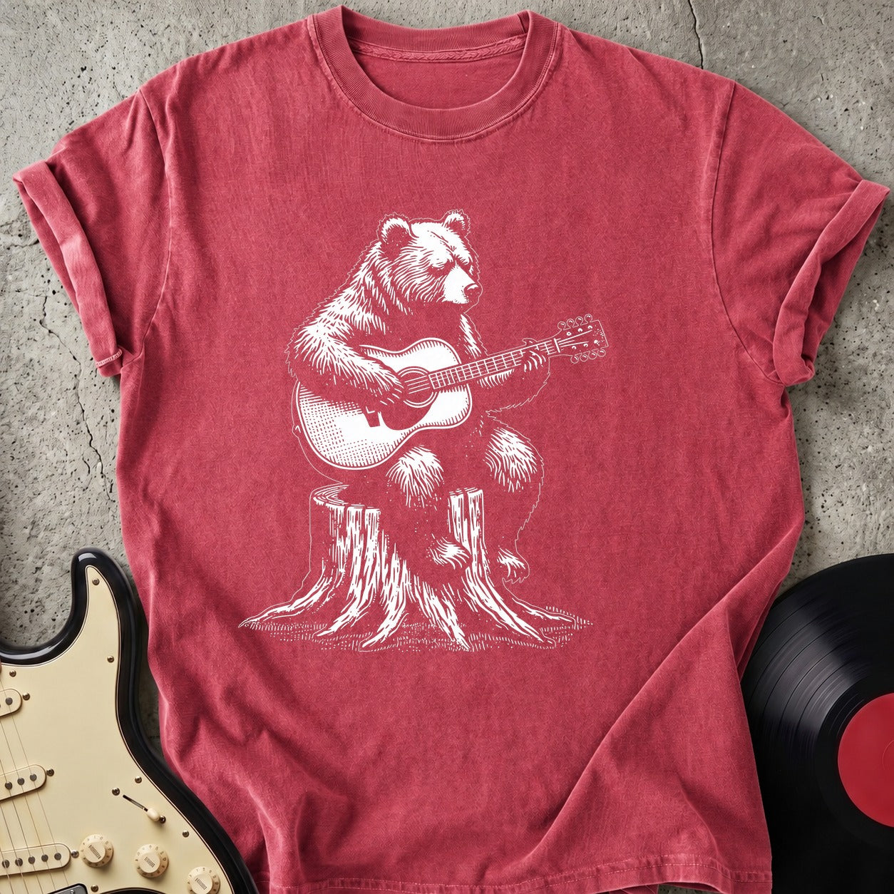 Bear Guitarist T-shirt