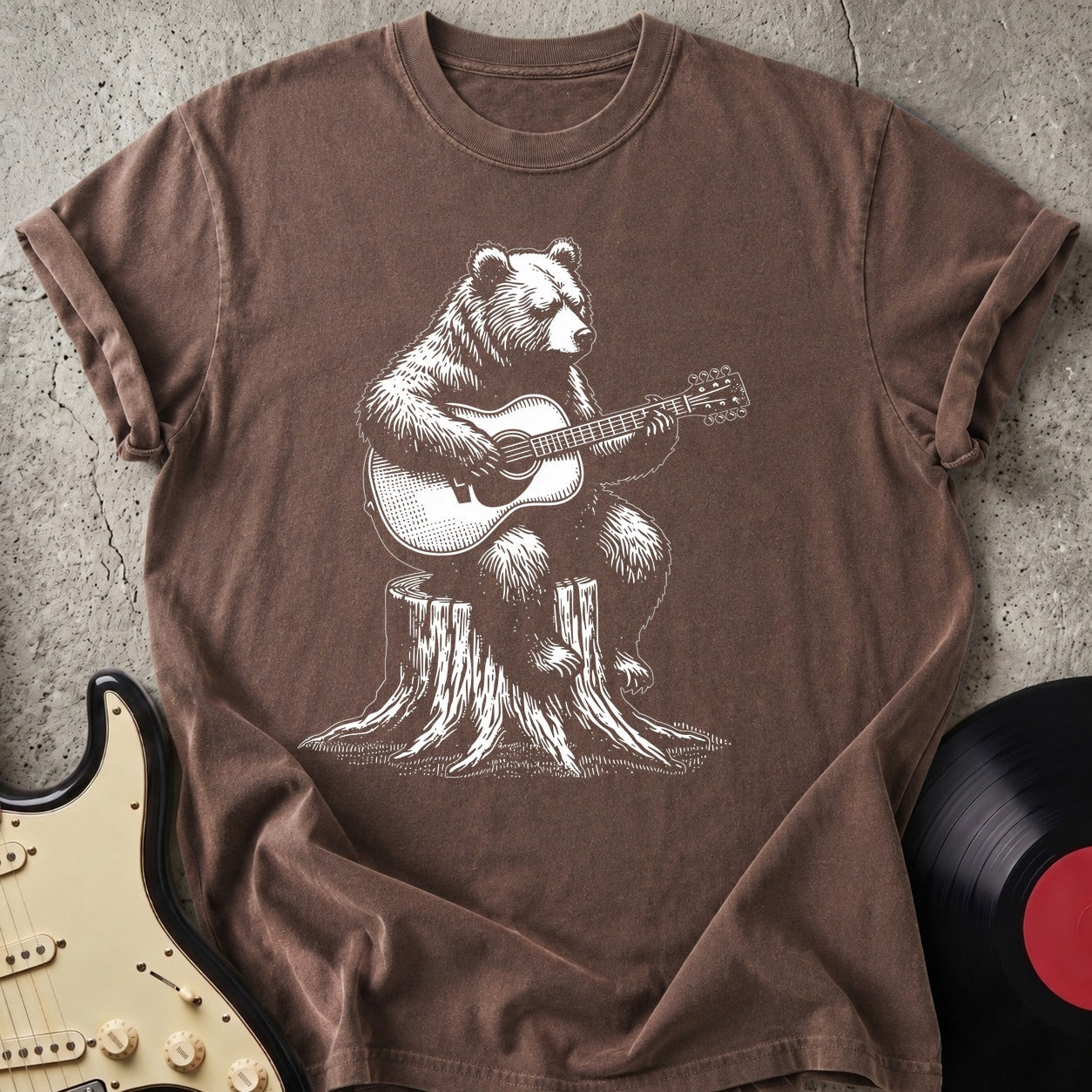 Bear Guitarist T-shirt
