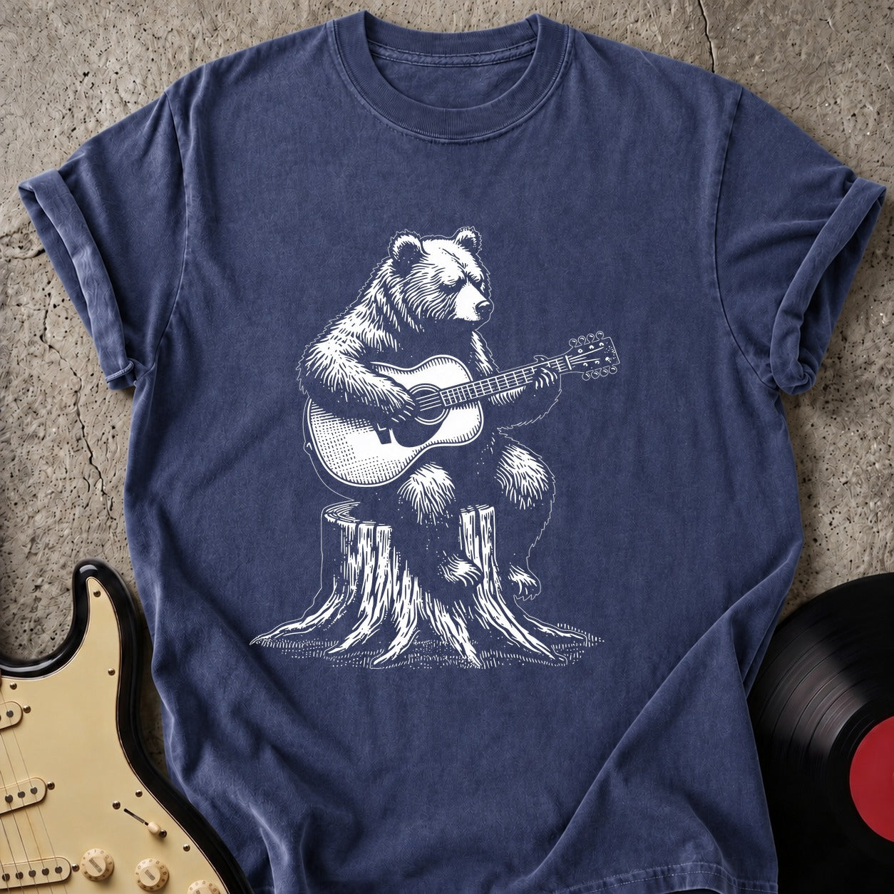 Bear Guitarist T-shirt
