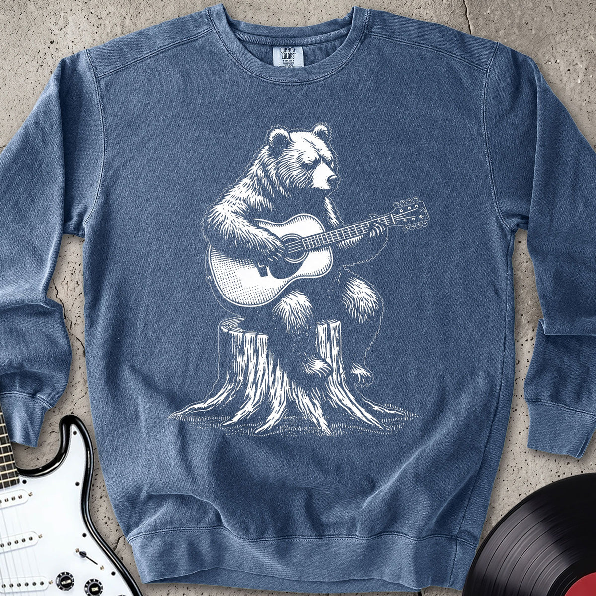 Bear Guitarist Sweatshirt