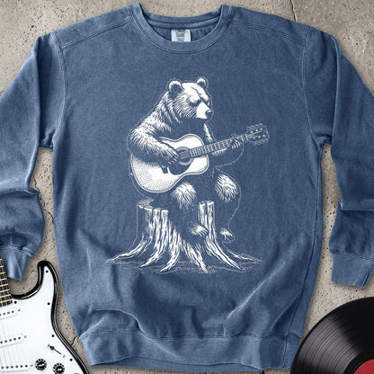 Bear Guitarist Sweatshirt