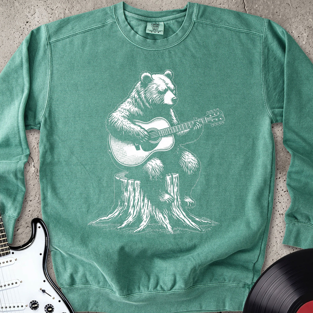 Bear Guitarist Sweatshirt