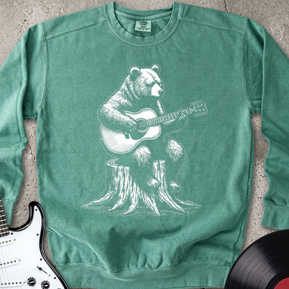 Bear Guitarist Sweatshirt