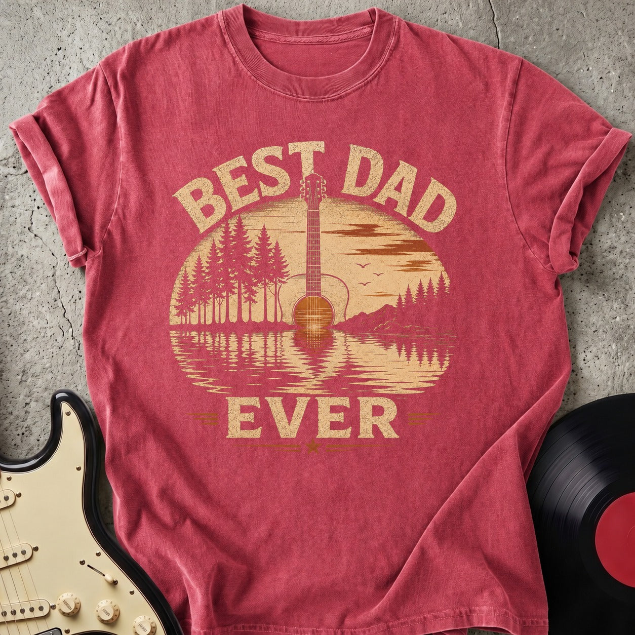 Best Dad Lake T-shirt