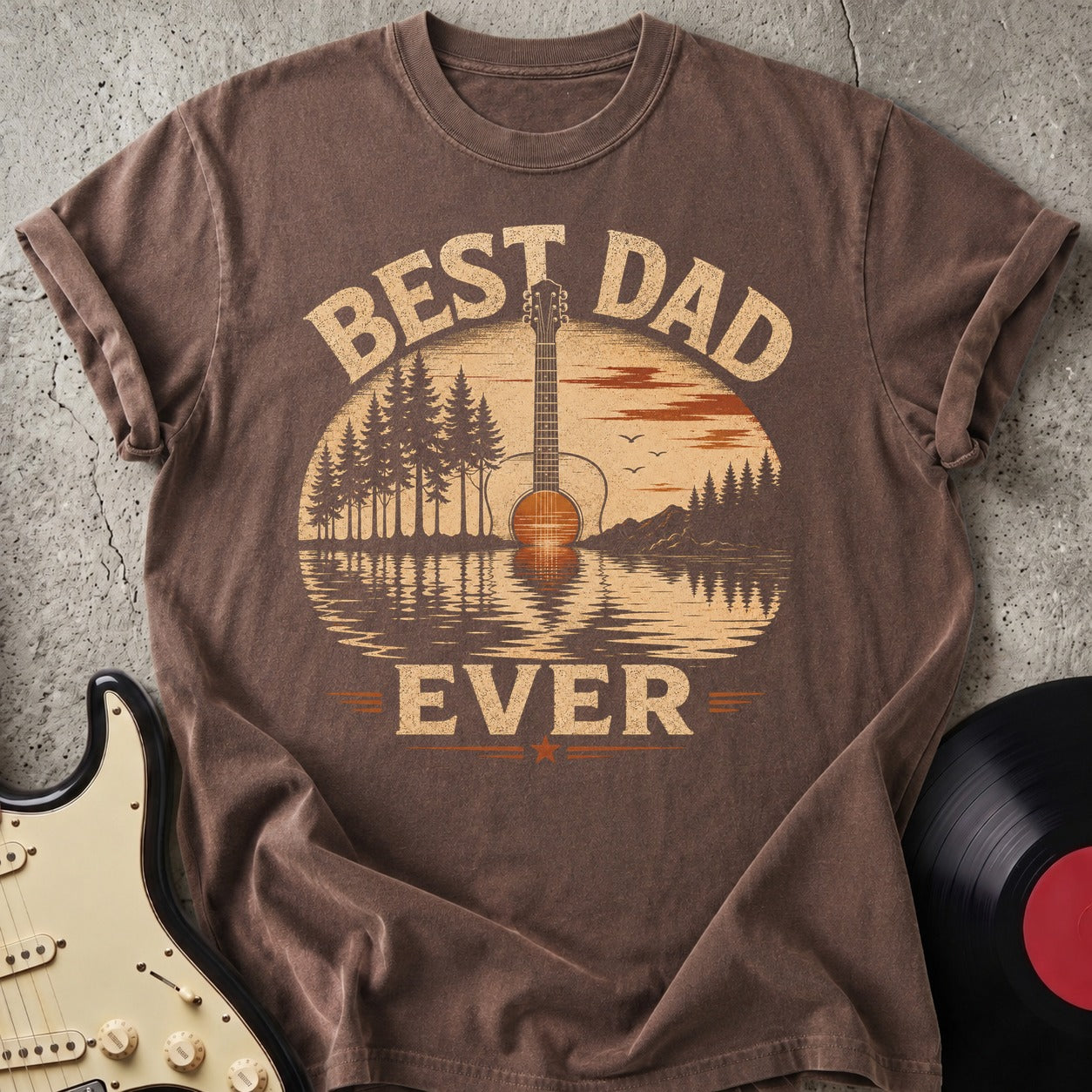 Best Dad Lake T-shirt