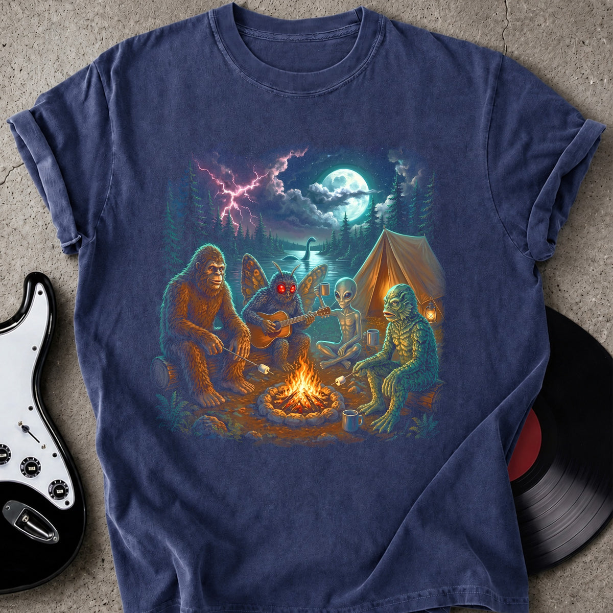 Bigfoot Alien T-shirt