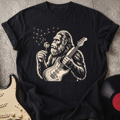 Bigfoot Blowing Wishes T-shirt
