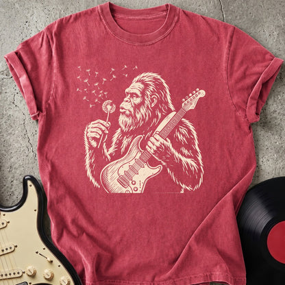 Bigfoot Blowing Wishes T-shirt
