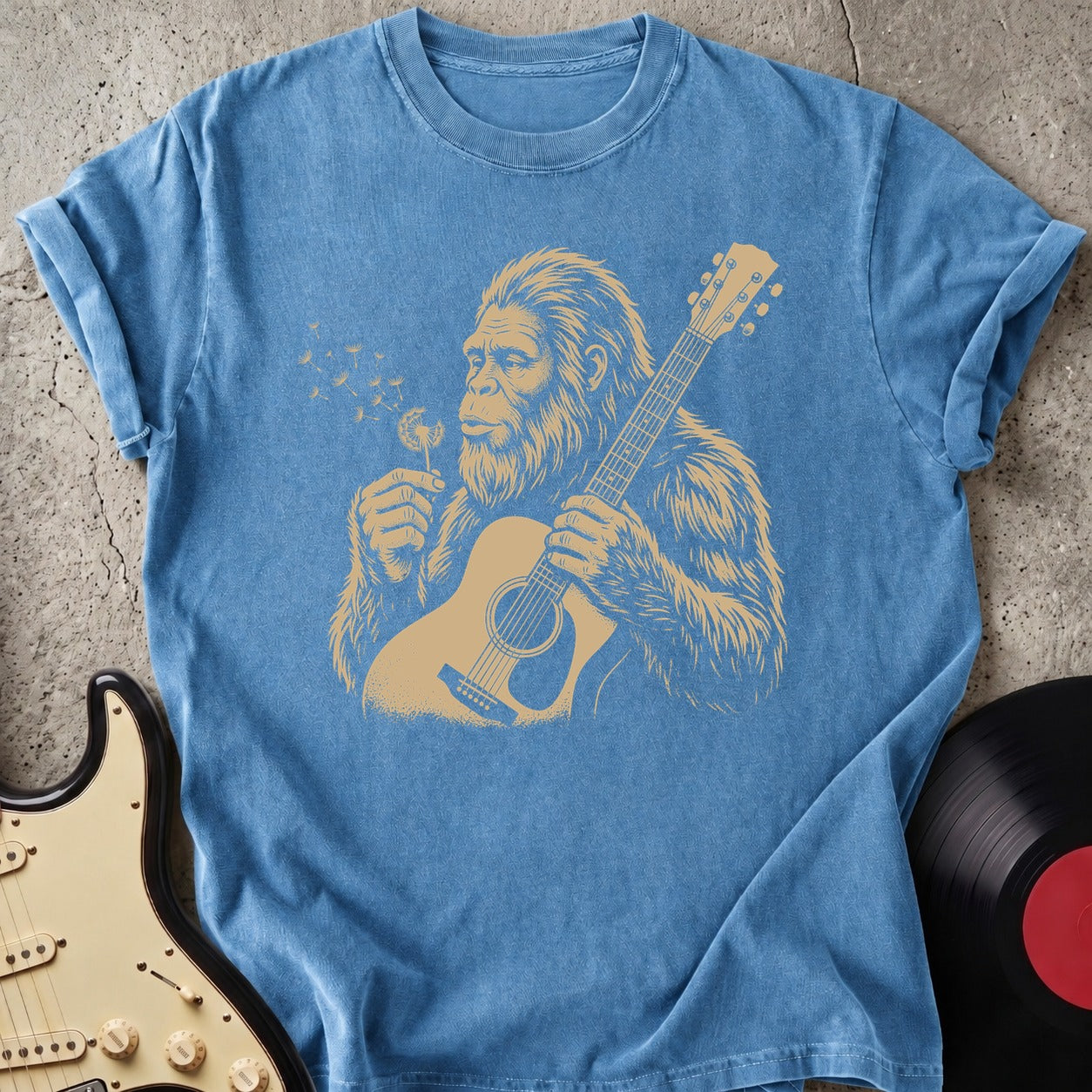Bigfoot Blowing Wishes T-shirt Sale