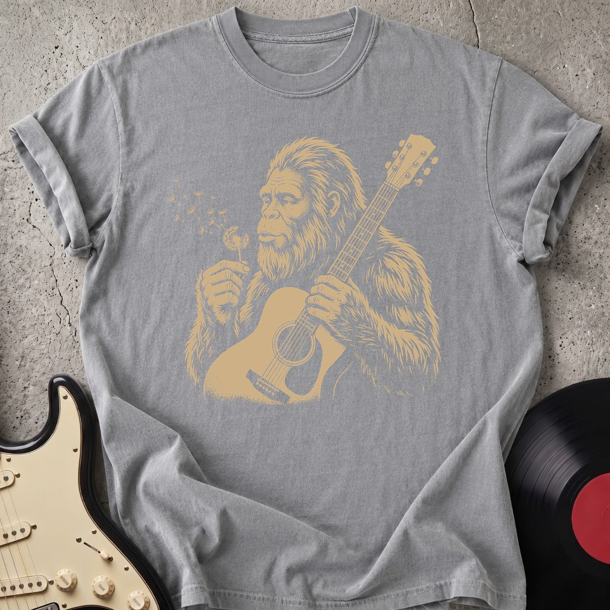 Bigfoot Blowing Wishes T-shirt Sale