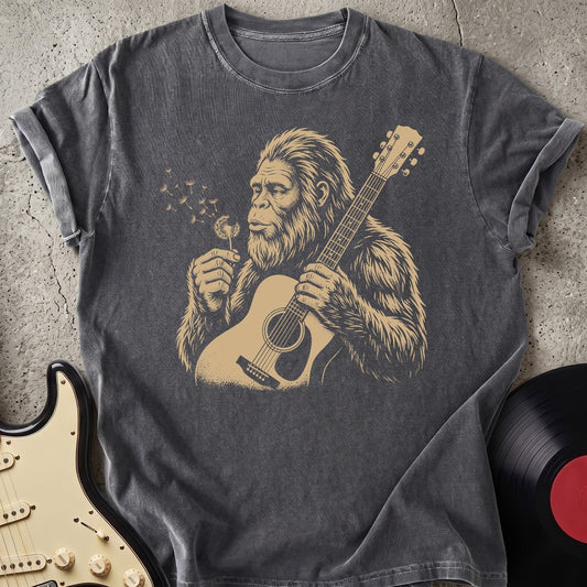 Bigfoot Blowing Wishes T-shirt