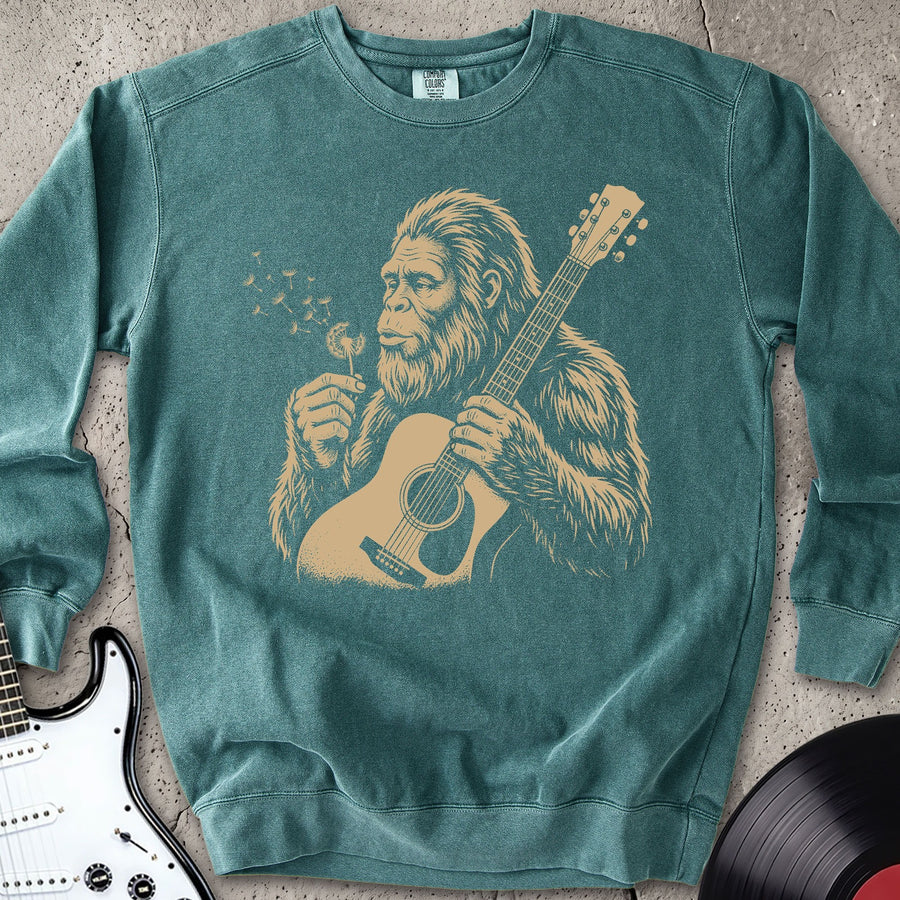 Bigfoot Blowing Wishes Sweatshirt