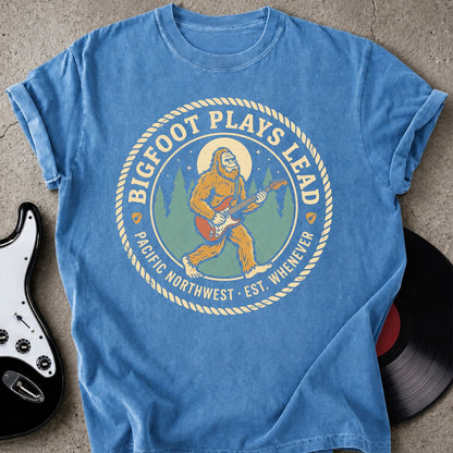 Bigfoot Plays Lead T-shirt