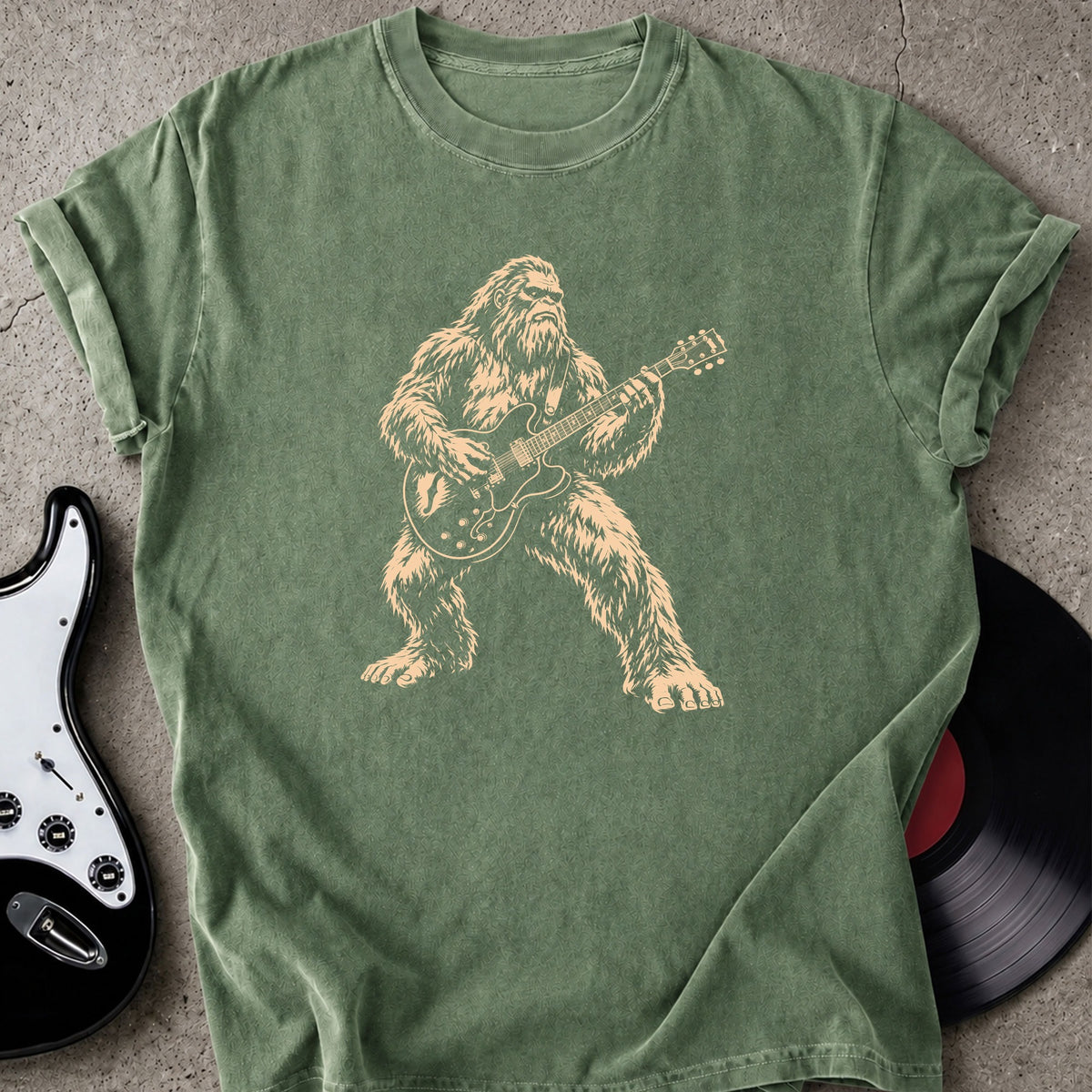 Bigfoot Guitarist T-shirt
