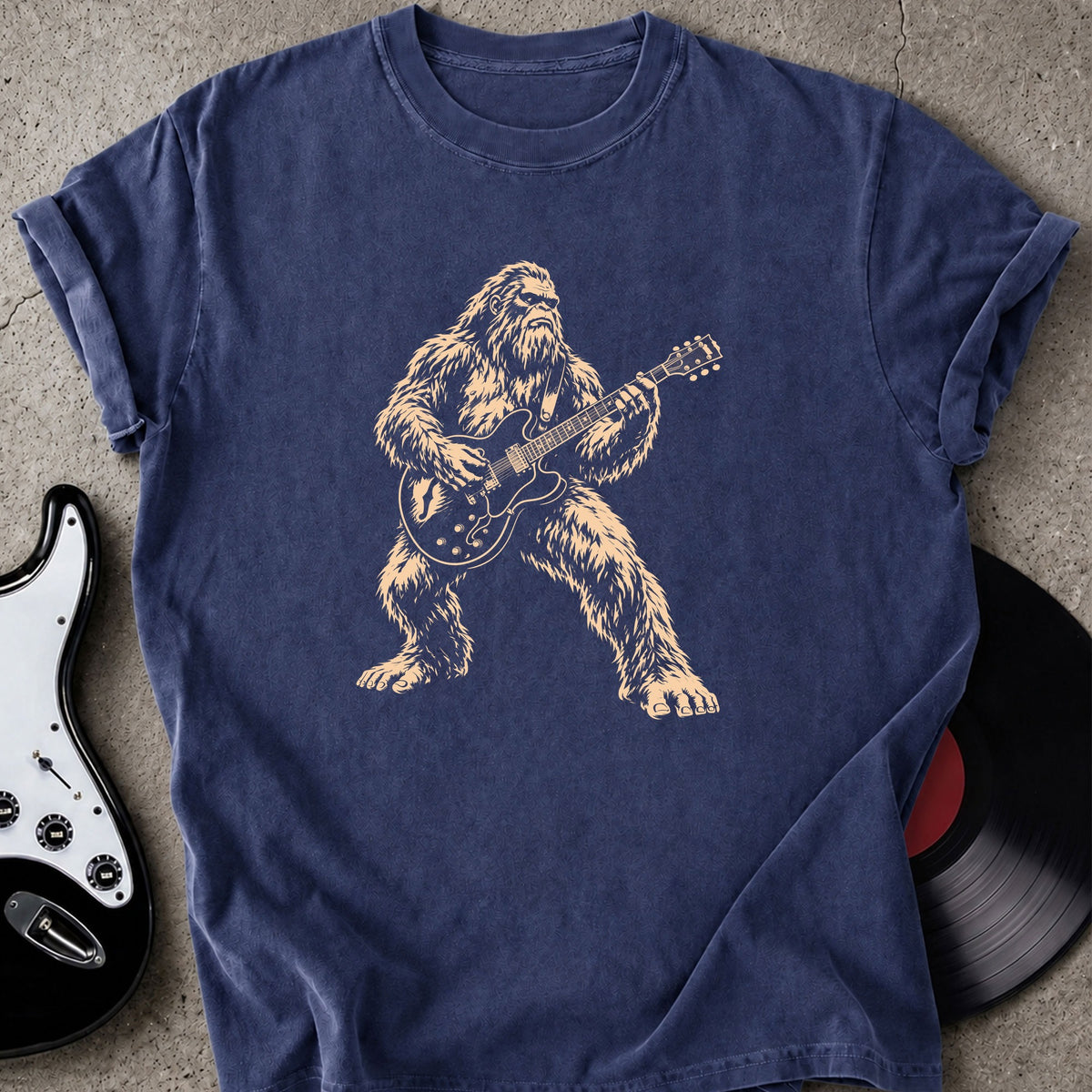 Bigfoot Guitarist T-shirt