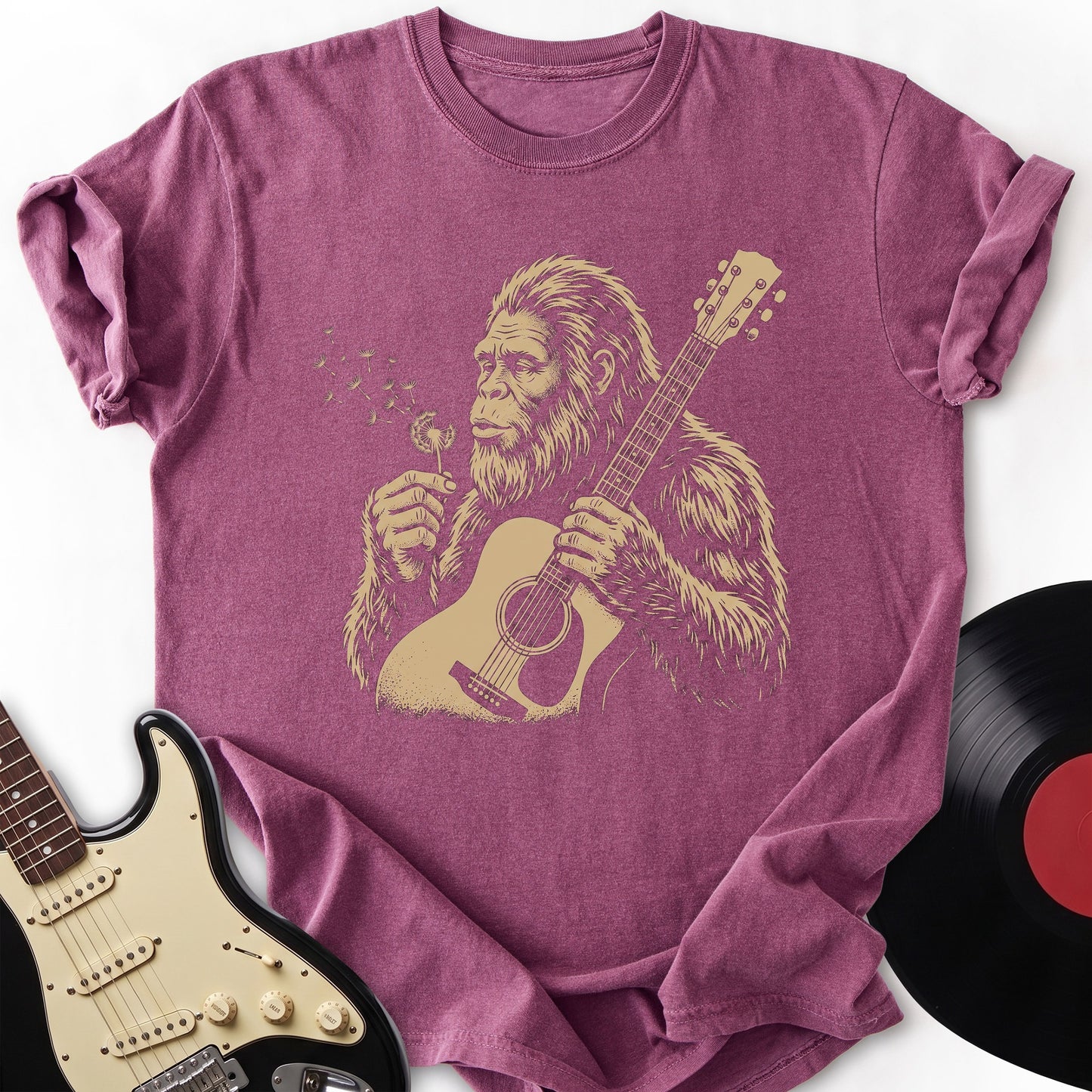 Bigfoot Blowing Wishes T-Shirt