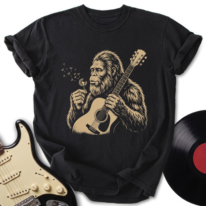Bigfoot Blowing Wishes T-Shirt