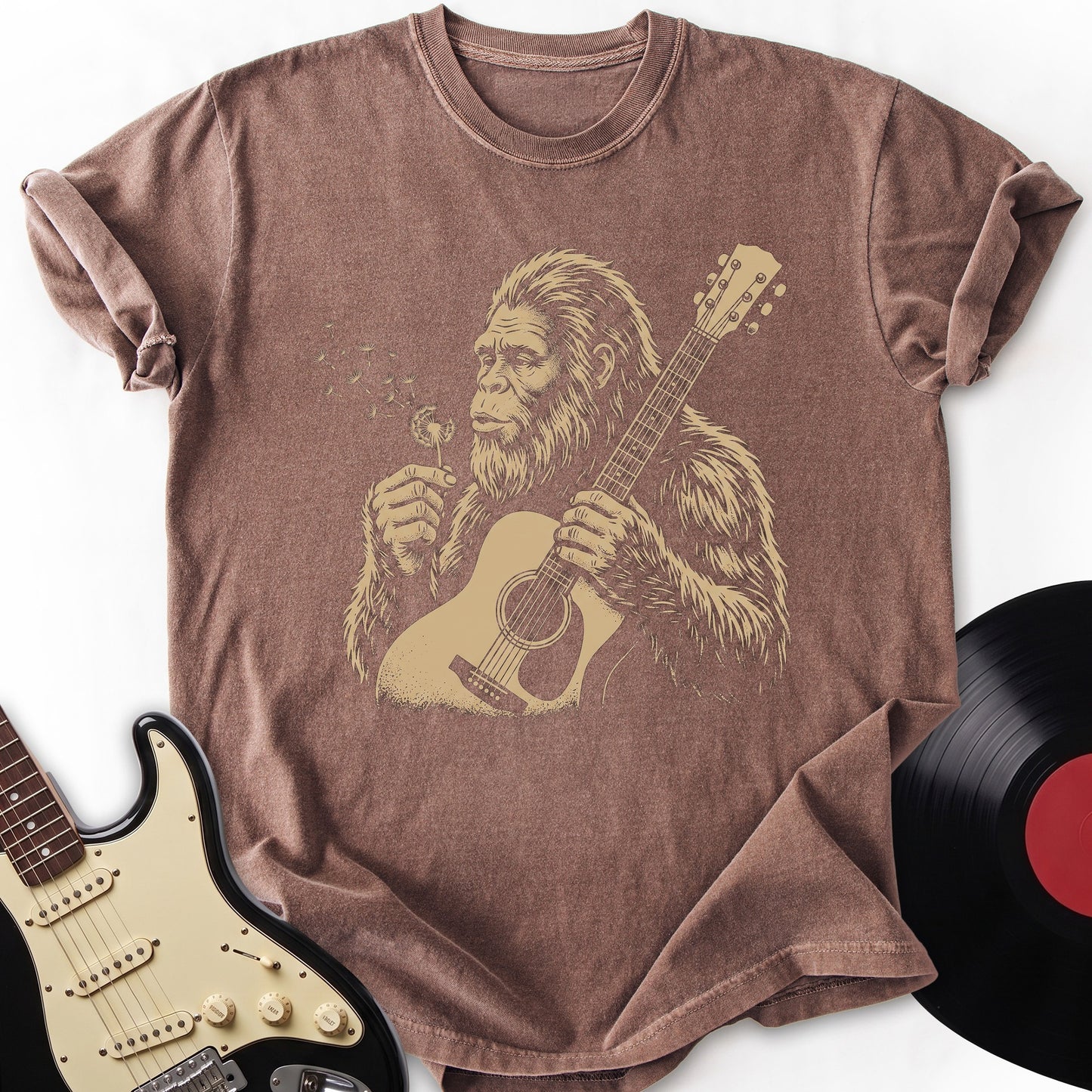 Bigfoot Blowing Wishes T-Shirt