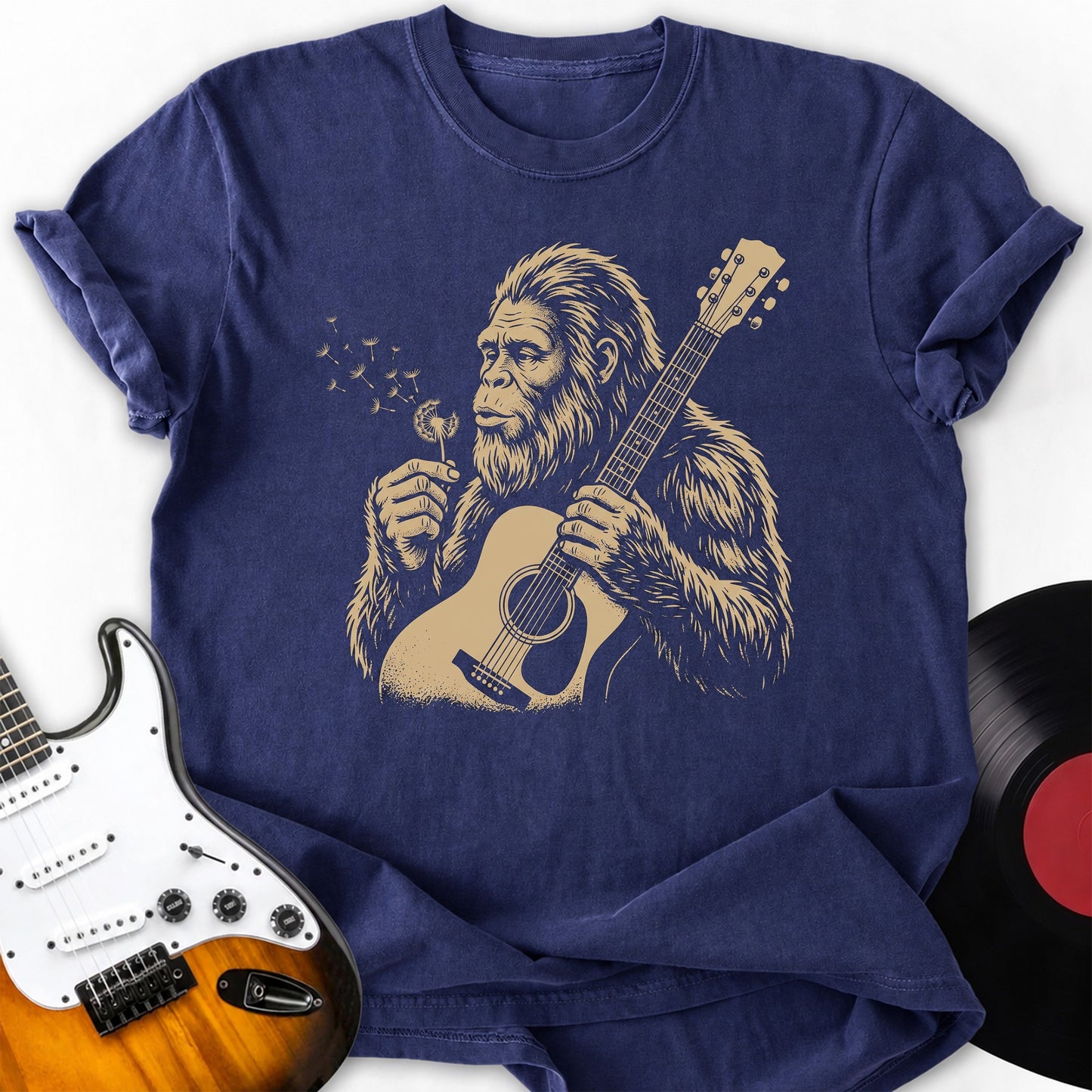 Bigfoot Blowing Wishes T-Shirt