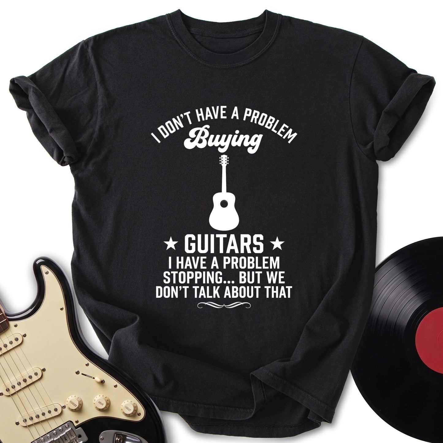 Buying Guitars T-shirt