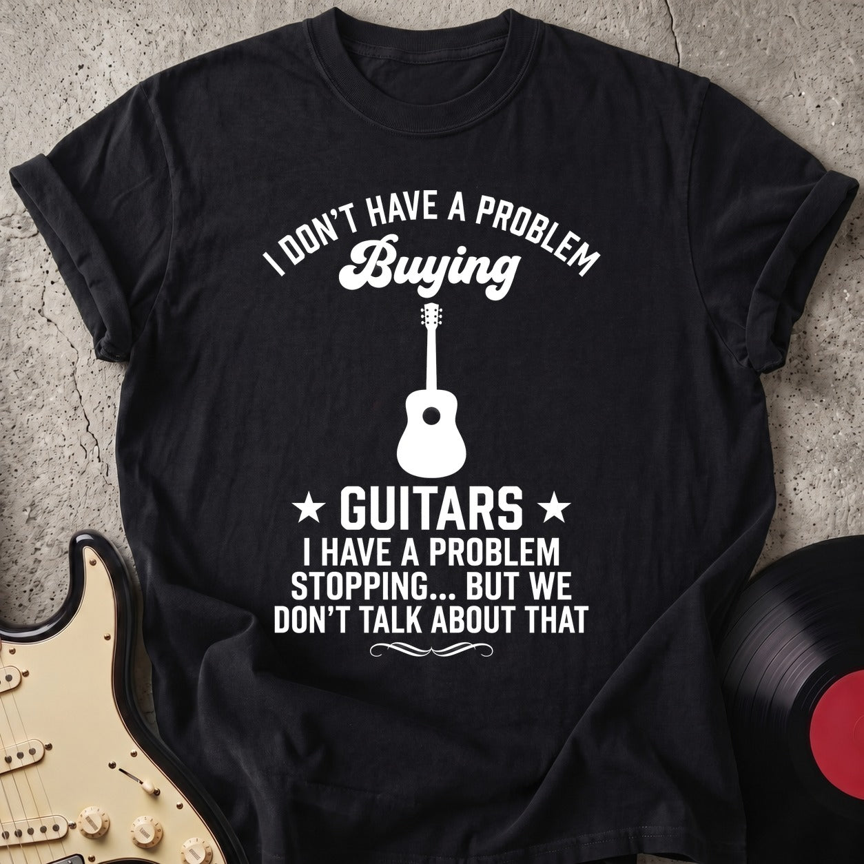 Buying Guitar T-shirt