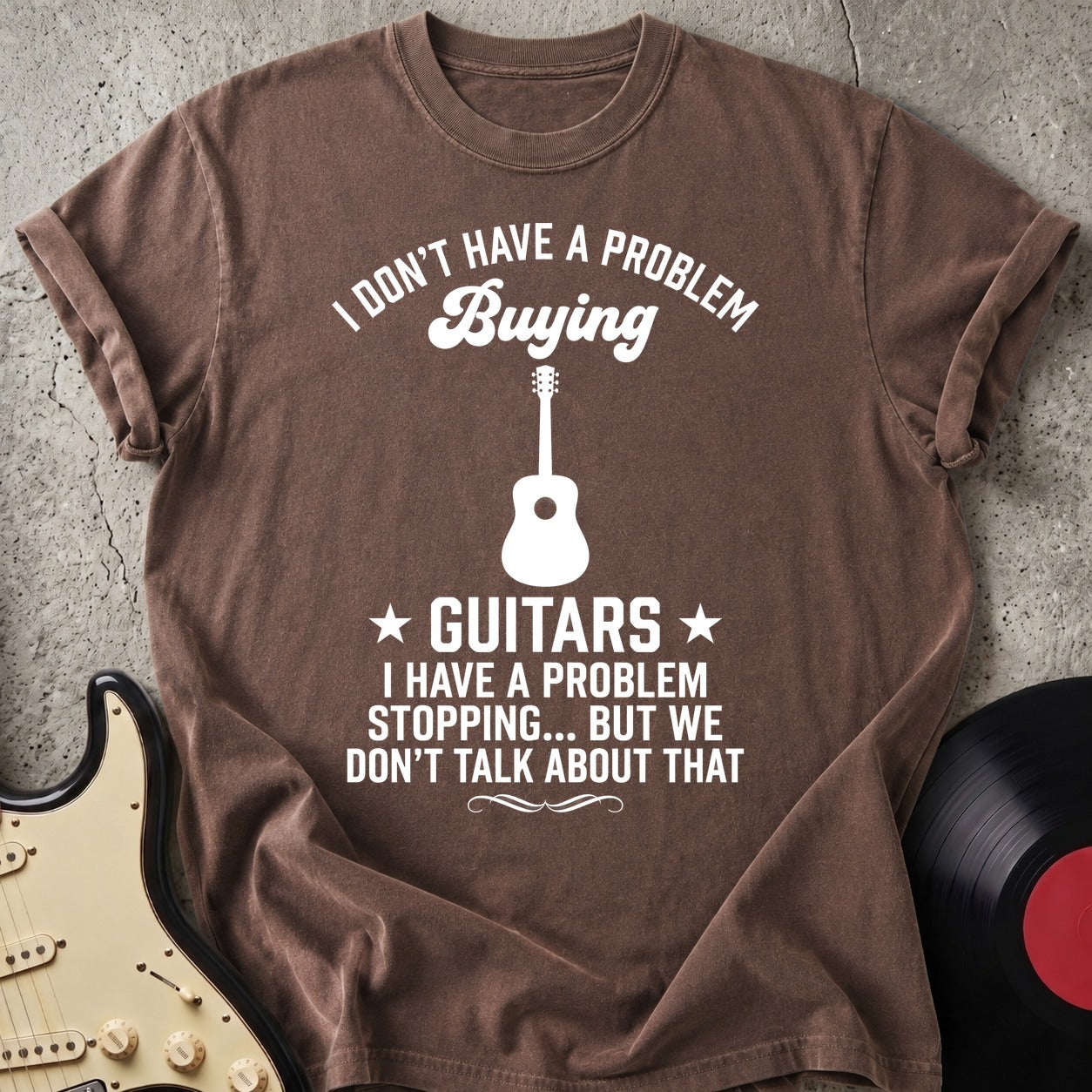 Buying Guitar T-shirt