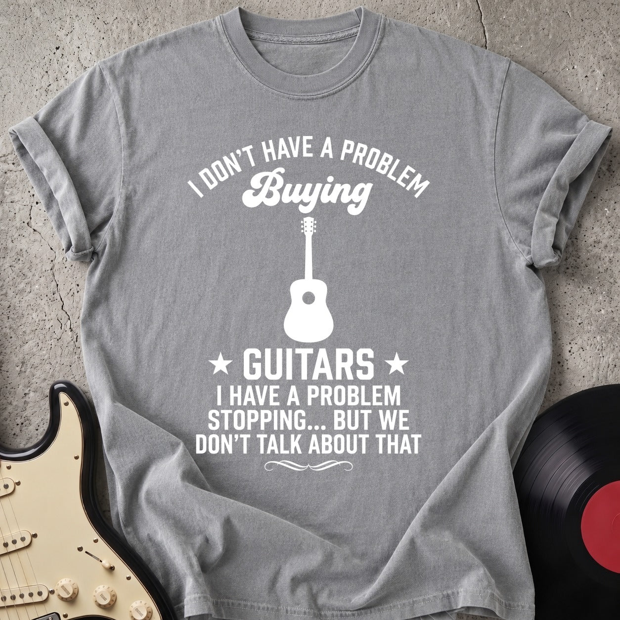 Buying Guitar T-shirt