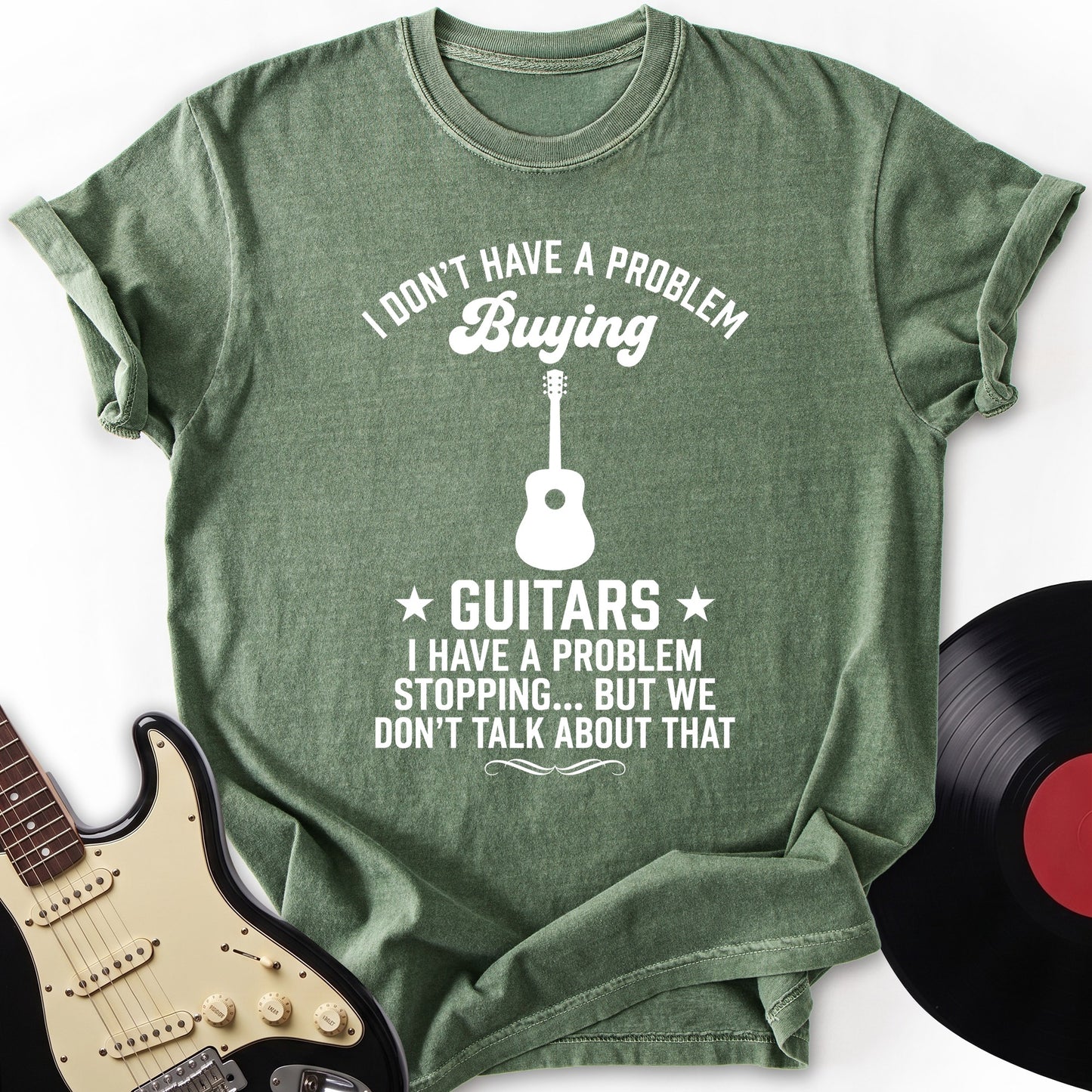 Buying Guitars T-shirt