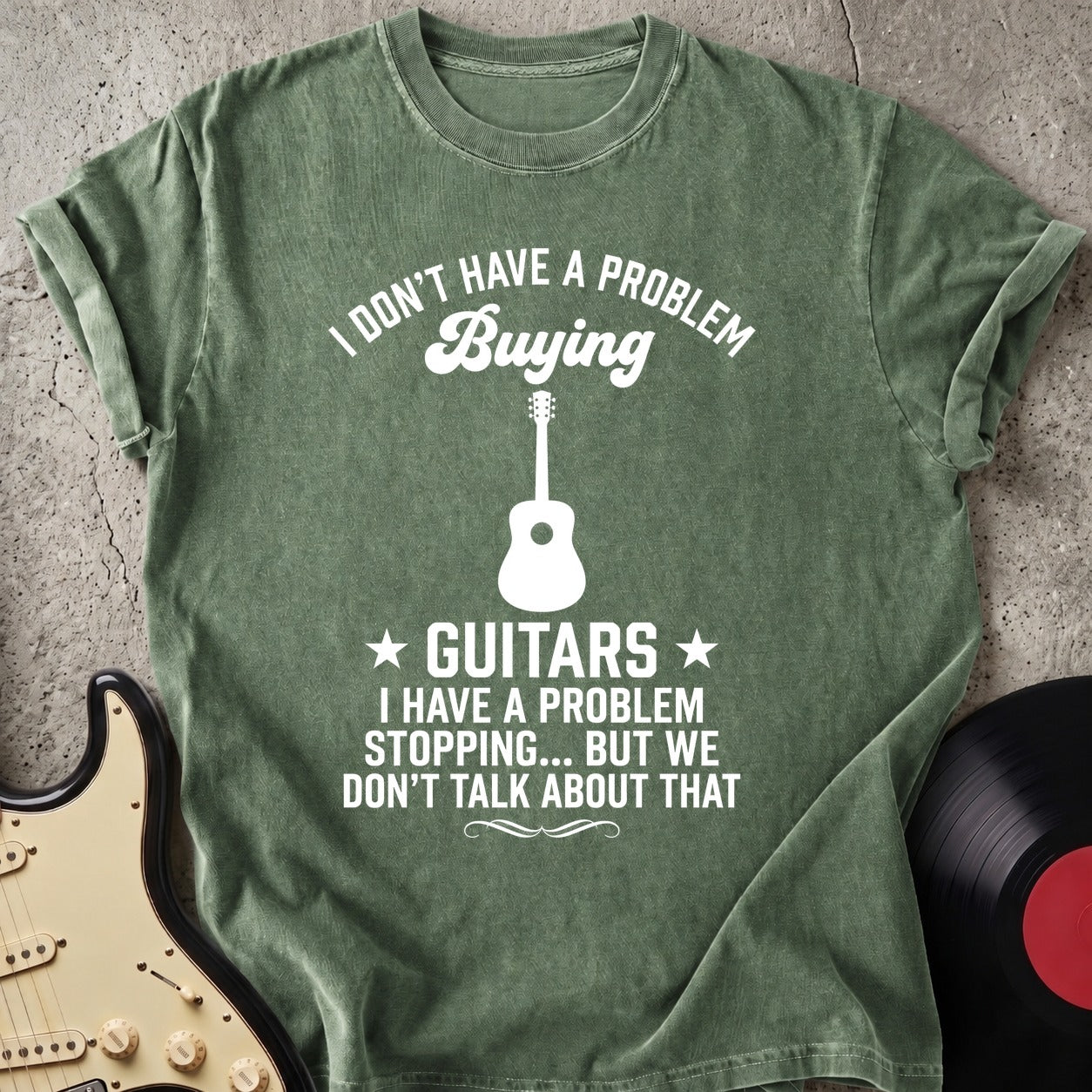Buying Guitar T-shirt