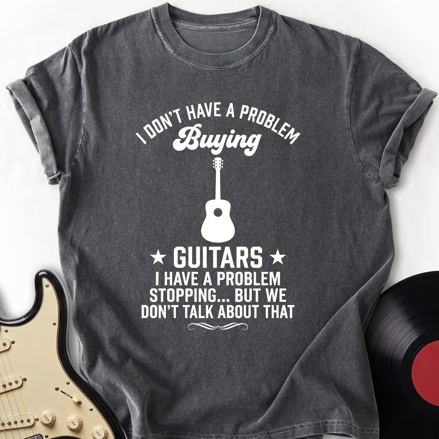 Buying Guitars T-shirt