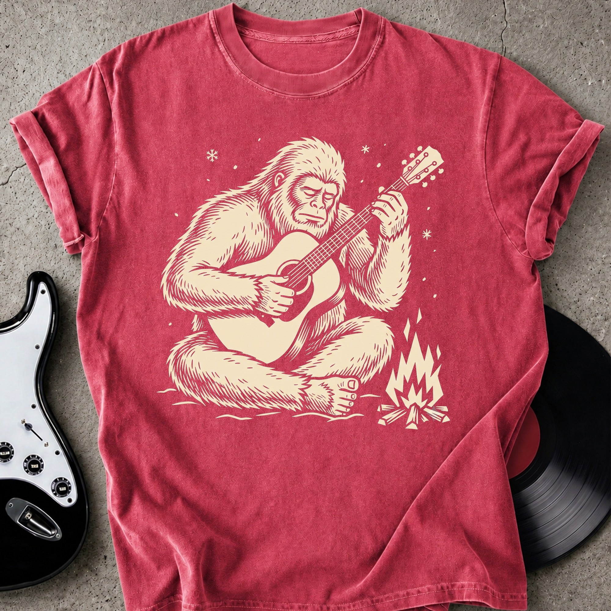 Campfire Bigfoot T-shirt