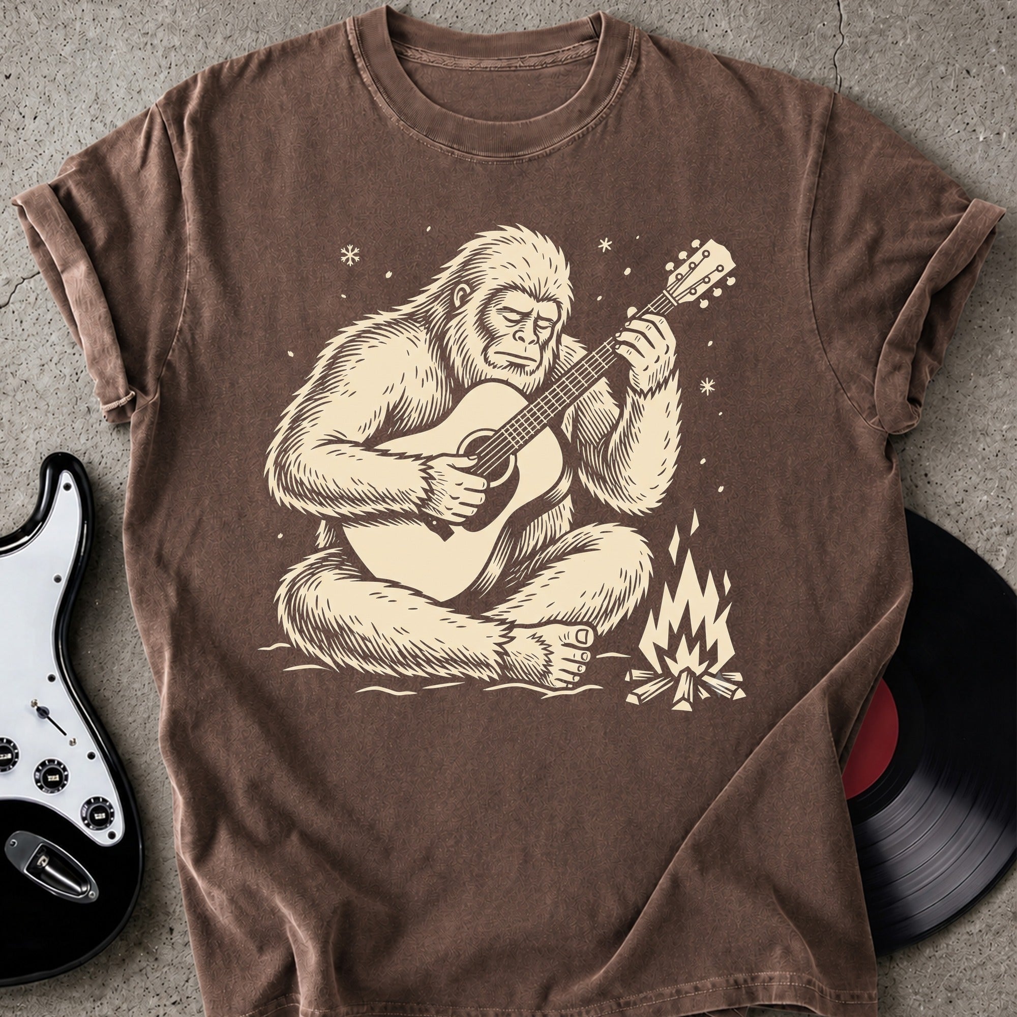 Campfire Bigfoot T-shirt