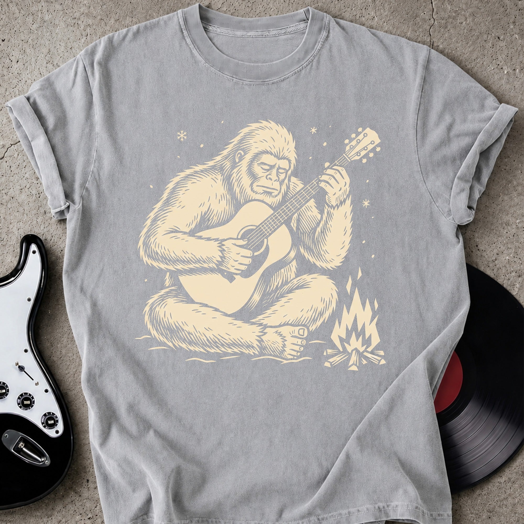 Campfire Bigfoot T-shirt